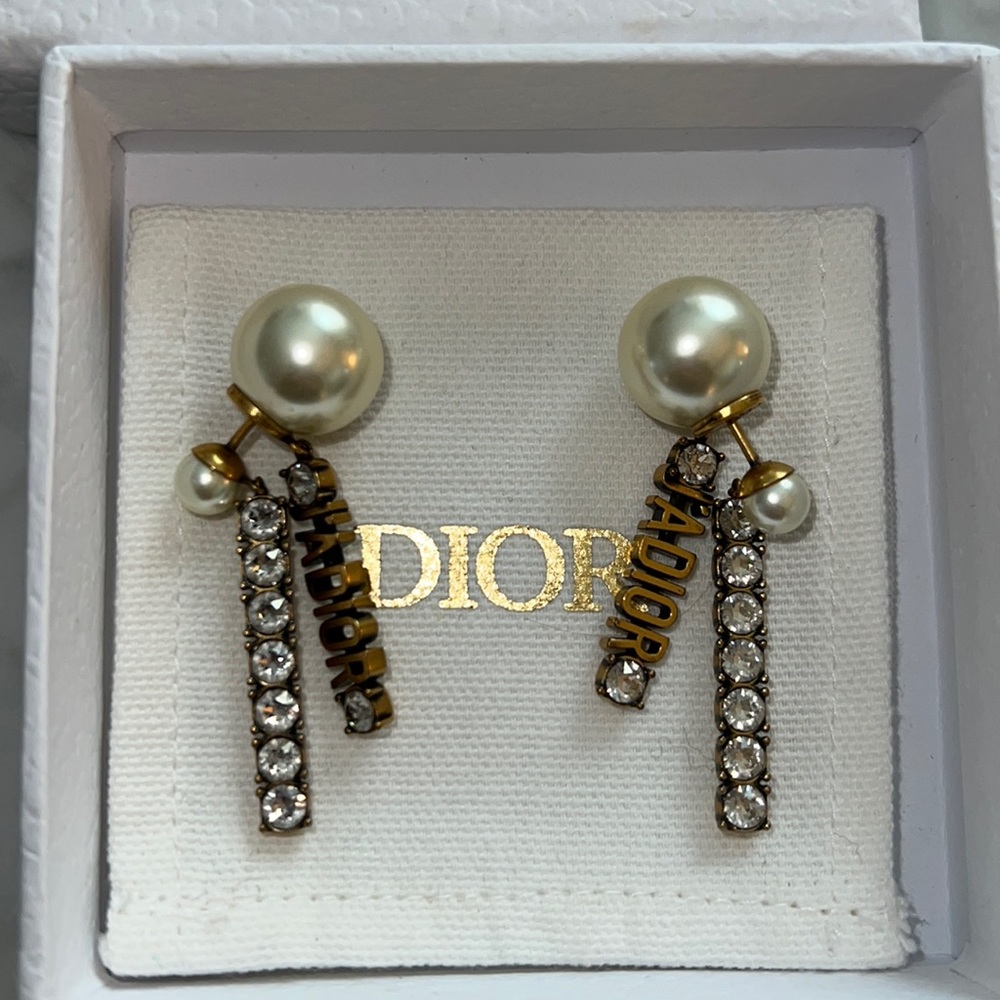 Authentic Dior tribales earrings